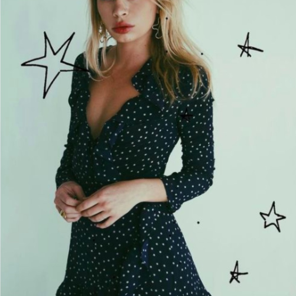 Realisation Par Midnight Star Long Sleeve Dress